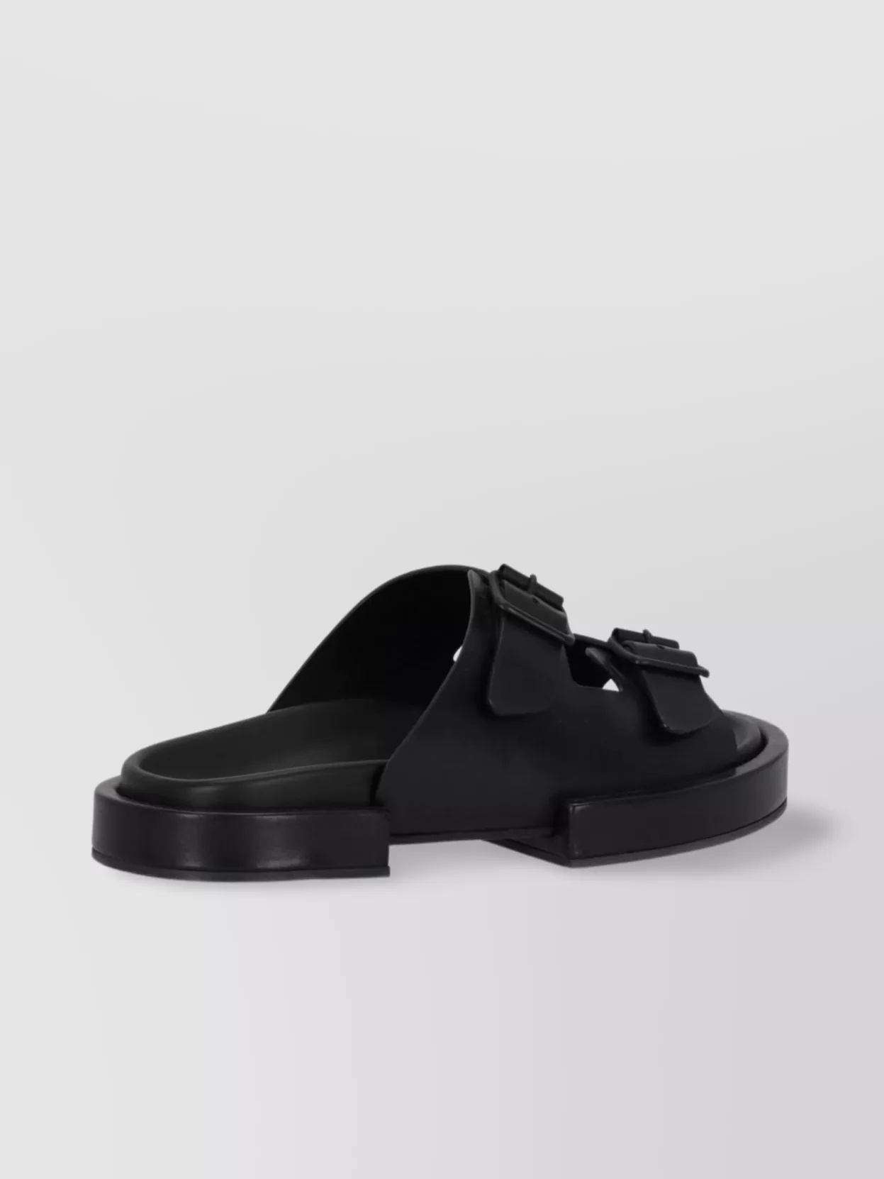 Ann Demeulemeester Henri Block Double Buckle Strapped Sandals