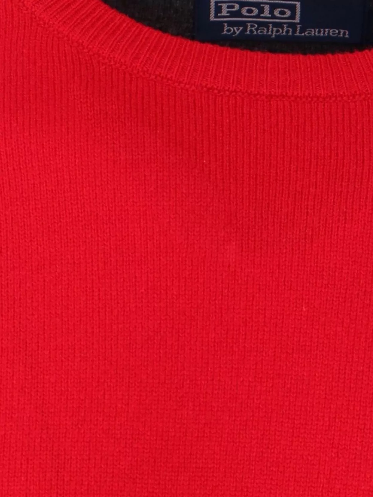 Polo Ralph Lauren Ribbed Crewneck Sweater With Long Sleeves