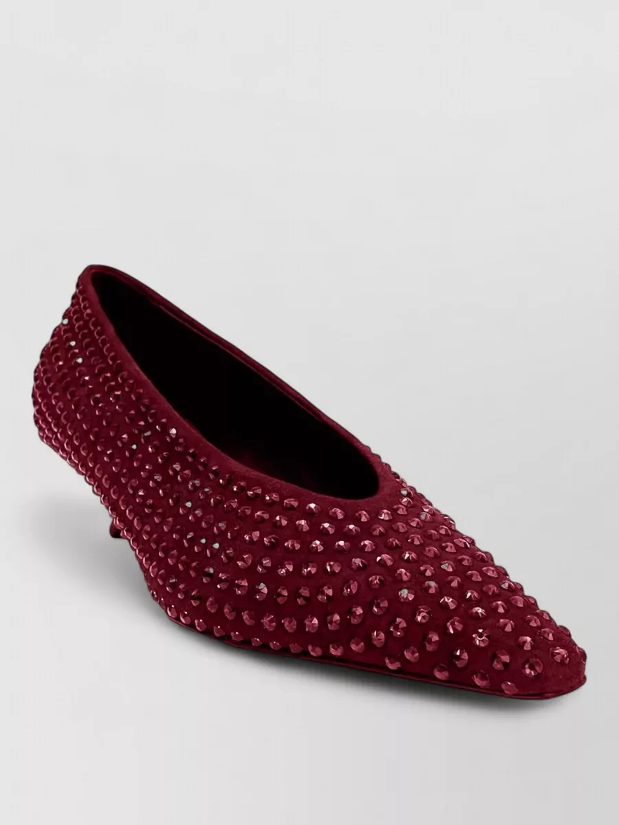 La Rose crystal-embellished pumps