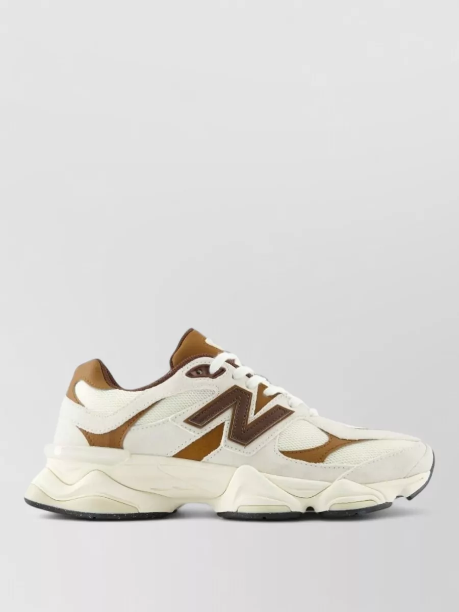 New Balance Leather Mesh Low-Top Sneakers