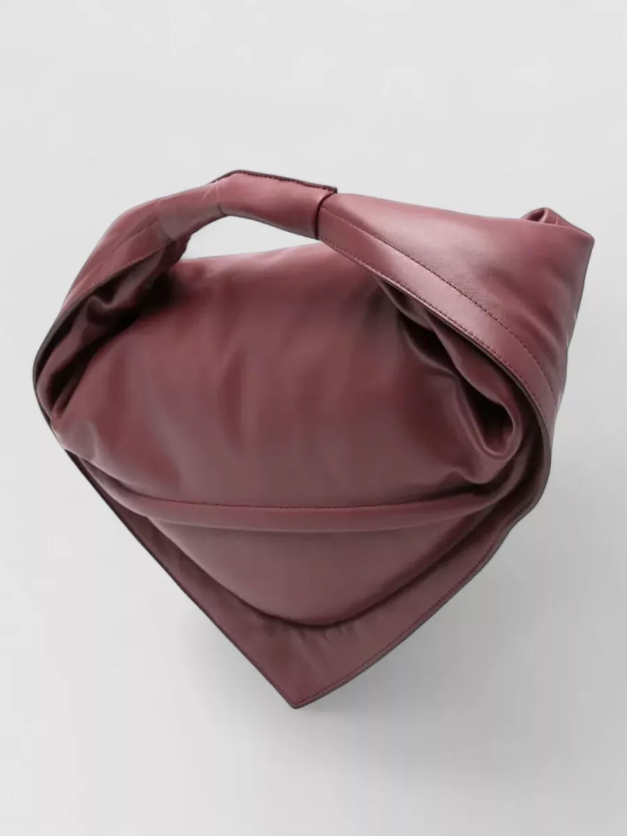 Federico Cina Lamb Leather Shoulder Bag