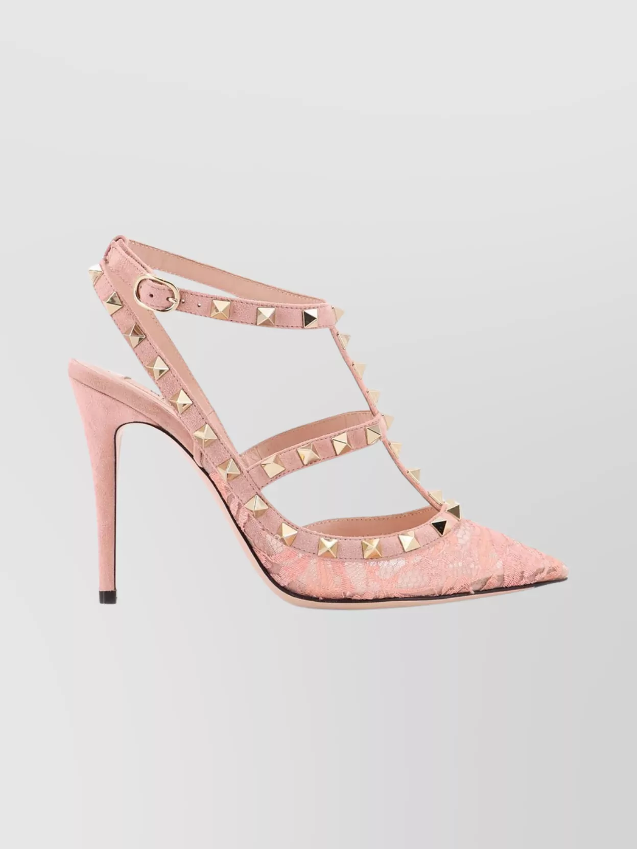 Valentino Garavani Chic Stiletto Pumps With Lace And Straps