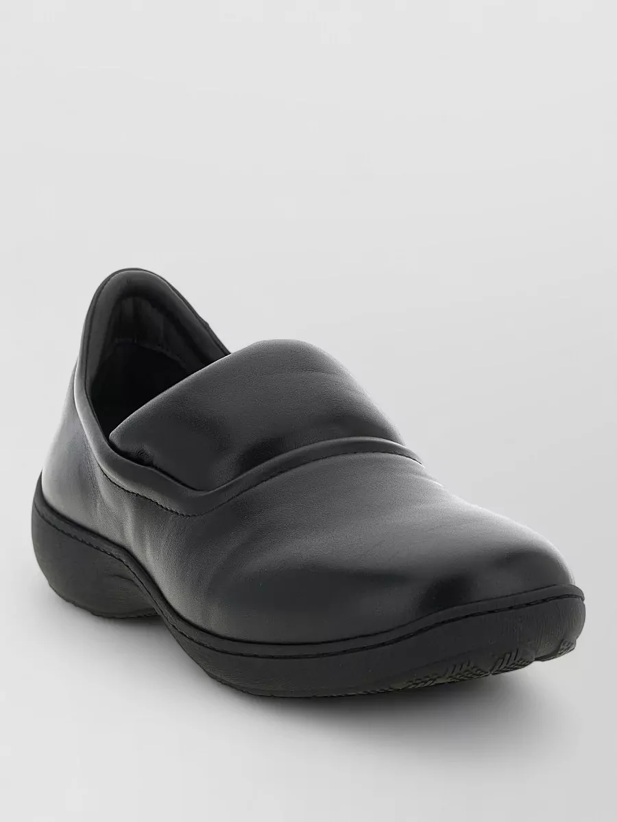 Kiko Kostadinov leather laan loafers