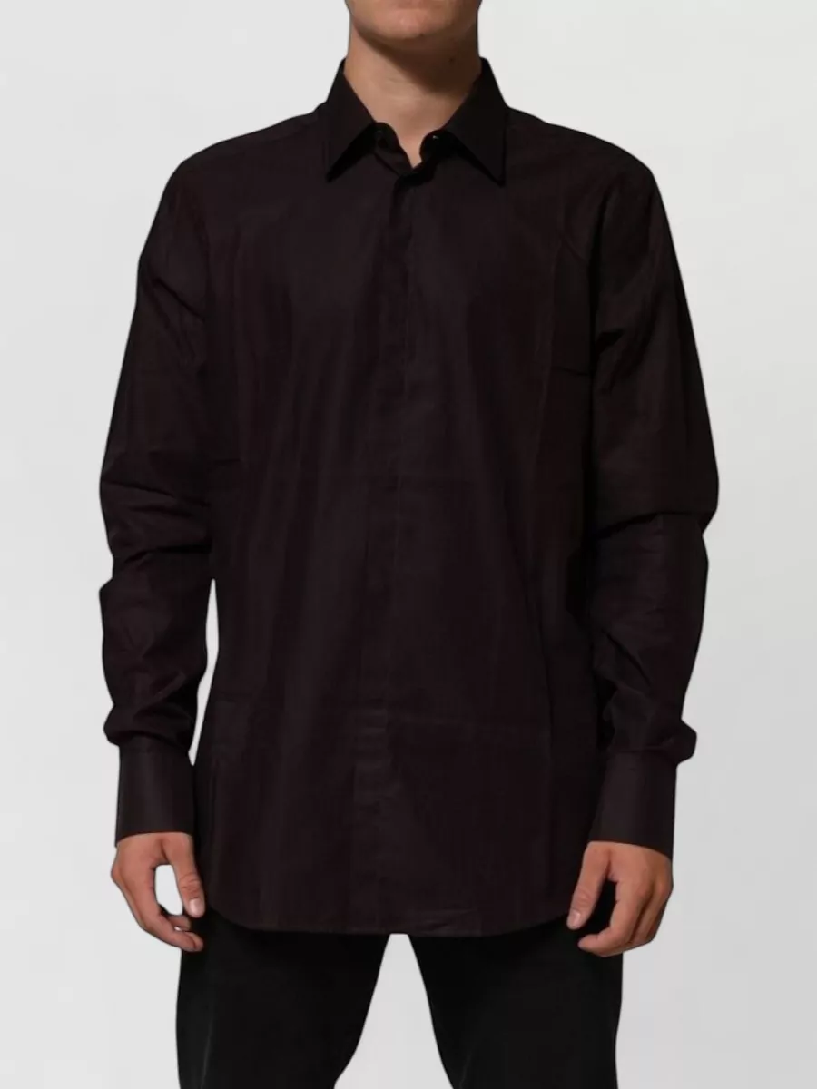 Dolce&Gabbana cotton long-sleeve shirt