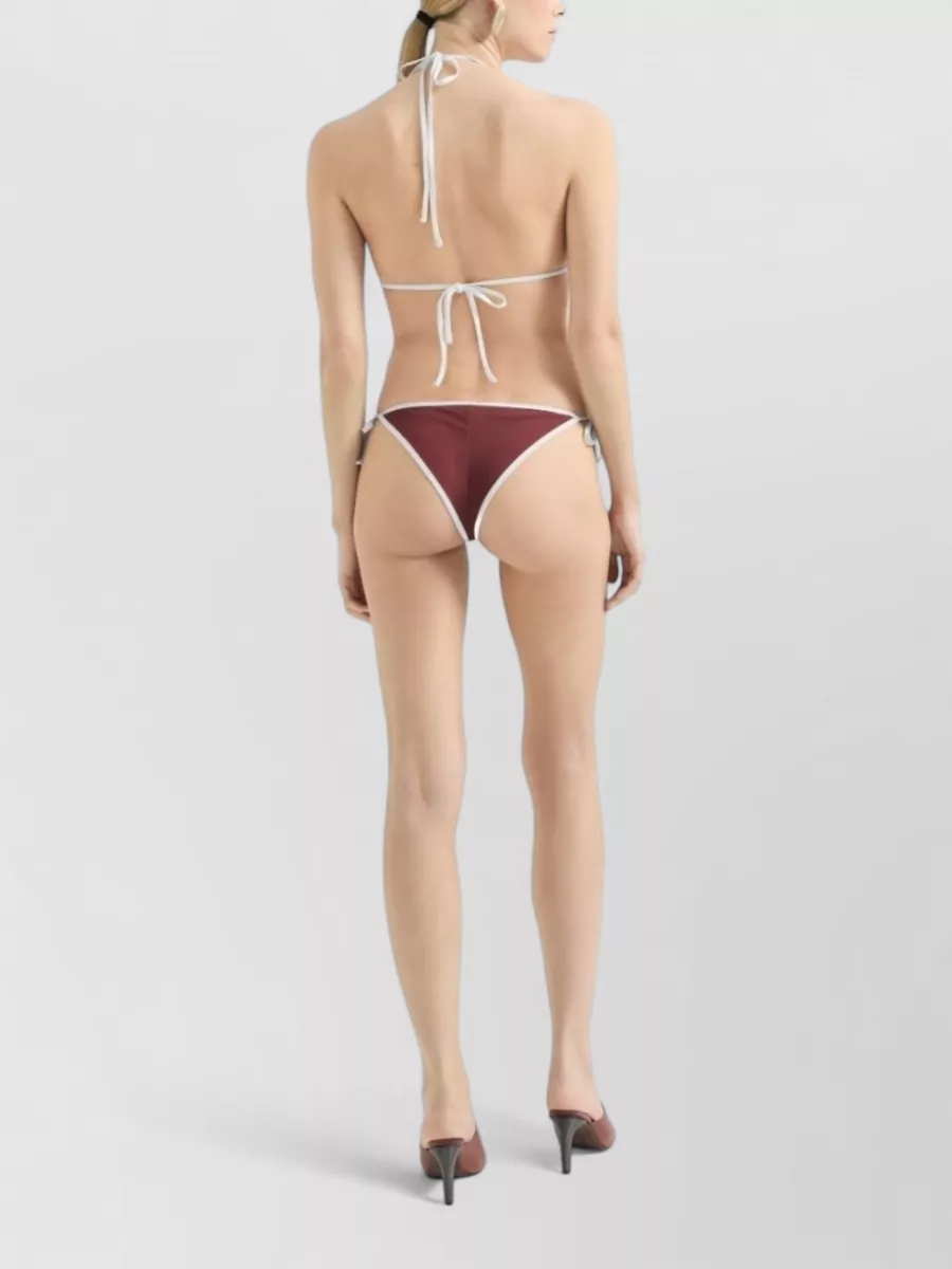 Brunello Cucinelli Bead Embellished Bikini Bottoms