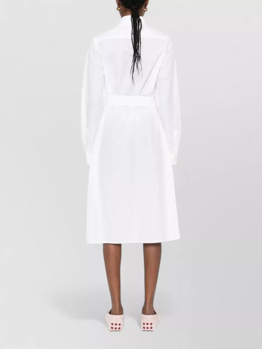 Polo Ralph Lauren Long Sleeve Shirt Dress Belted Waist