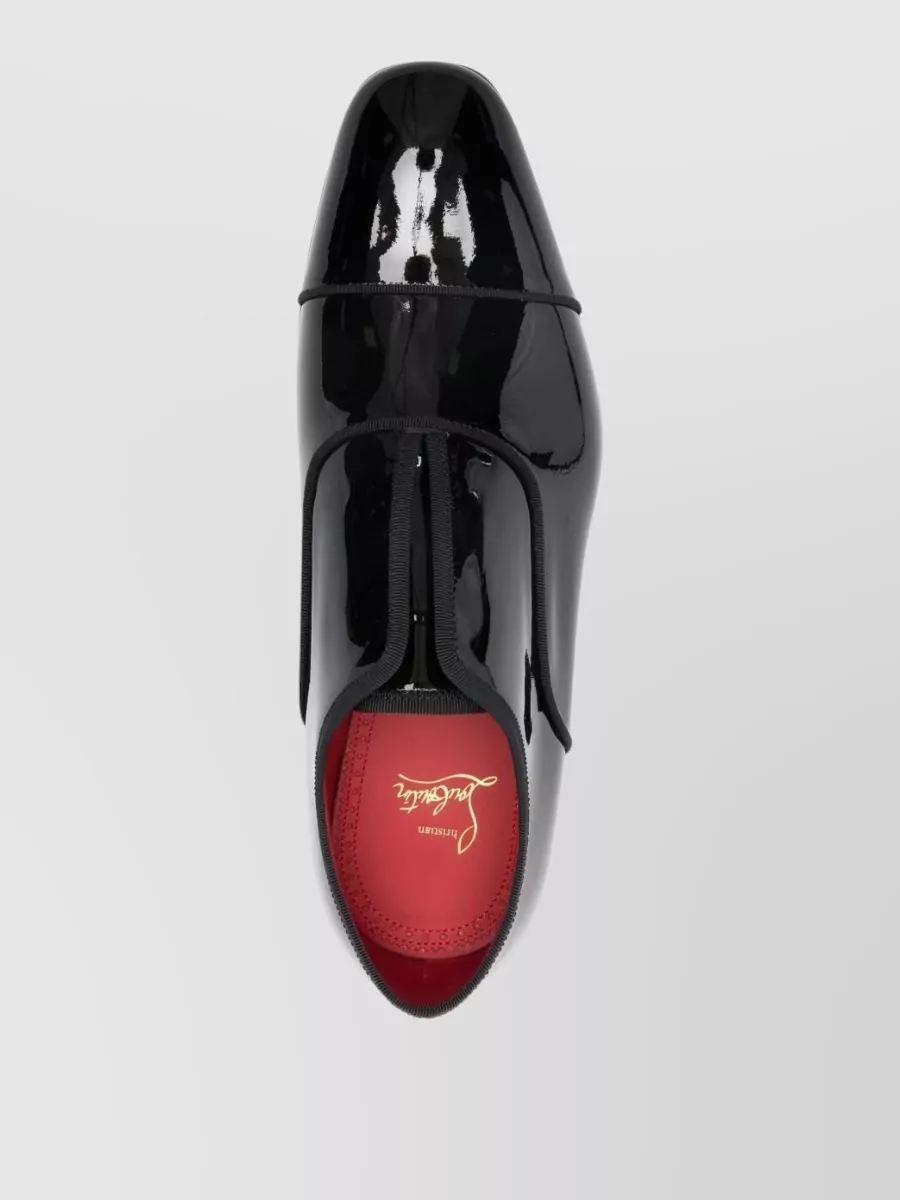 Christian Louboutin Alphamale Rocks Patent Leather Oxfords