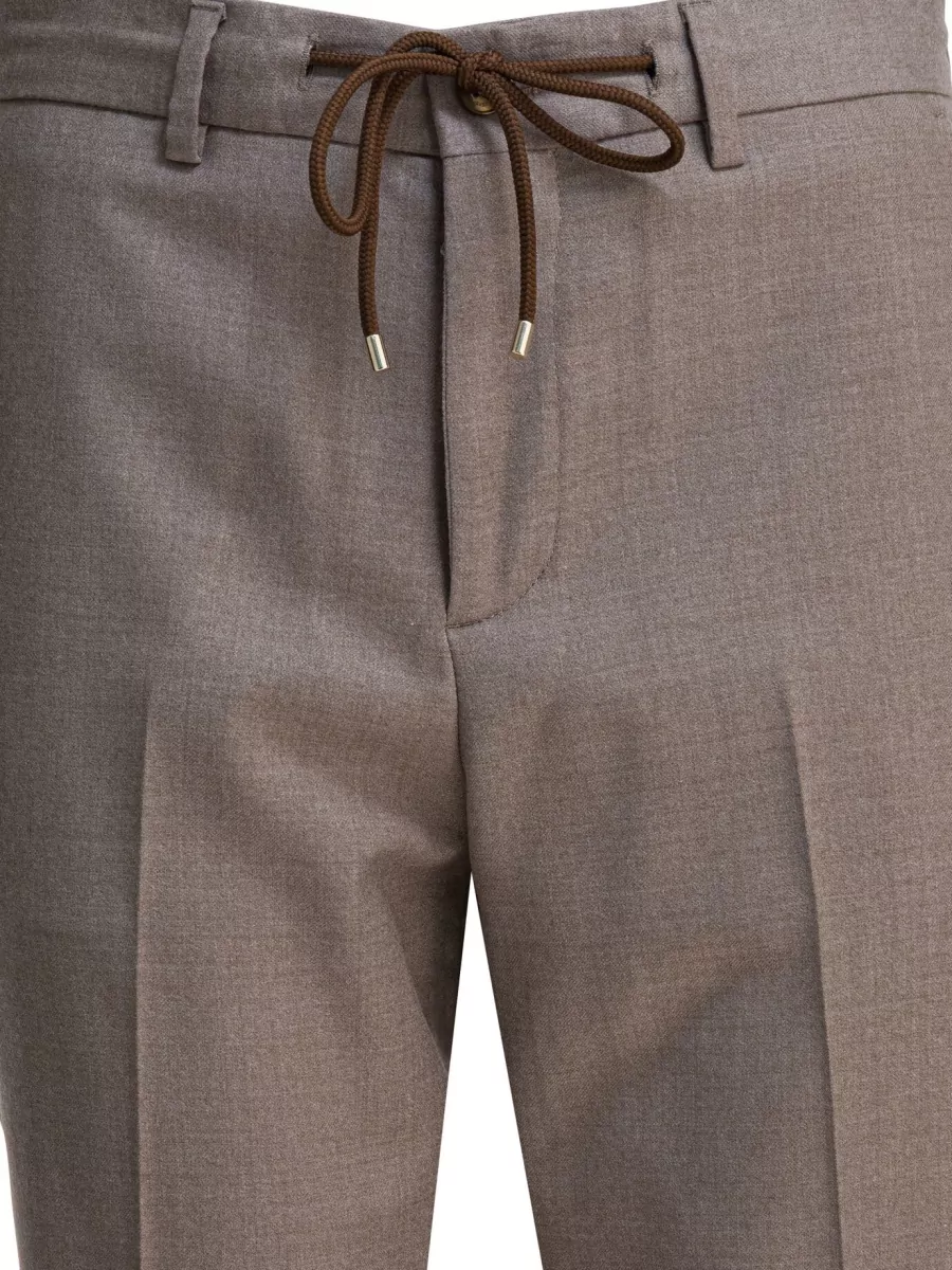 Briglia 1949 Virgin Wool Cropped Trousers
