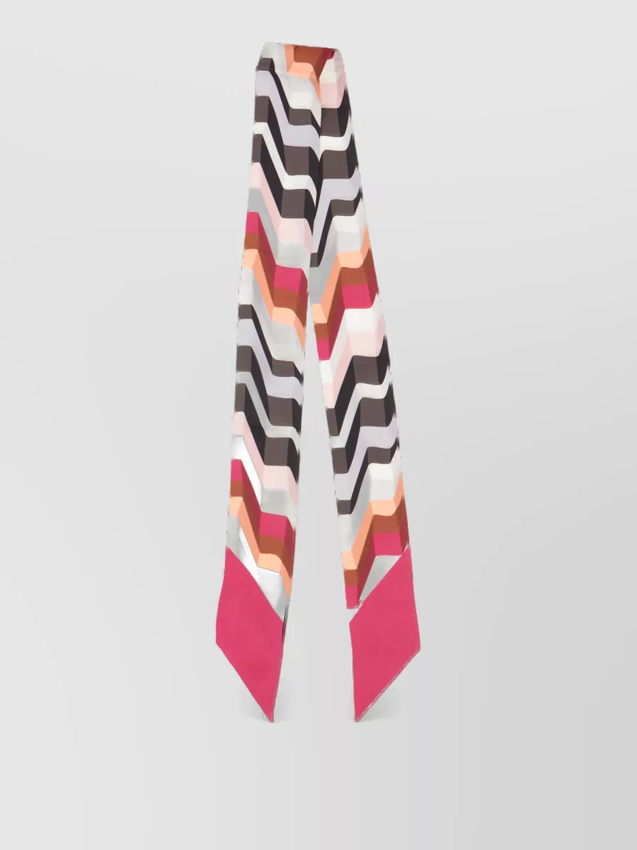Missoni silk printed foulard