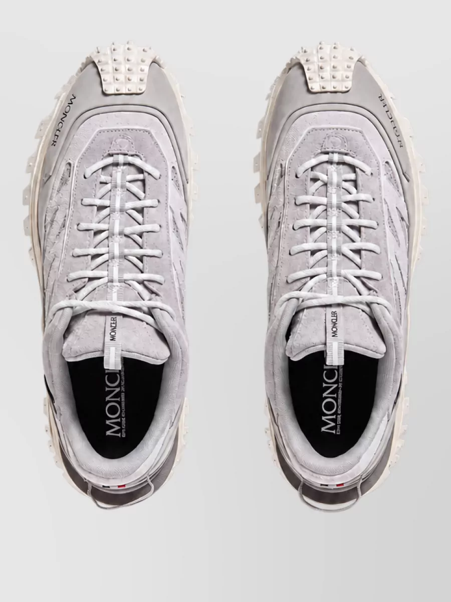 Moncler Leather Low-Top Sneakers