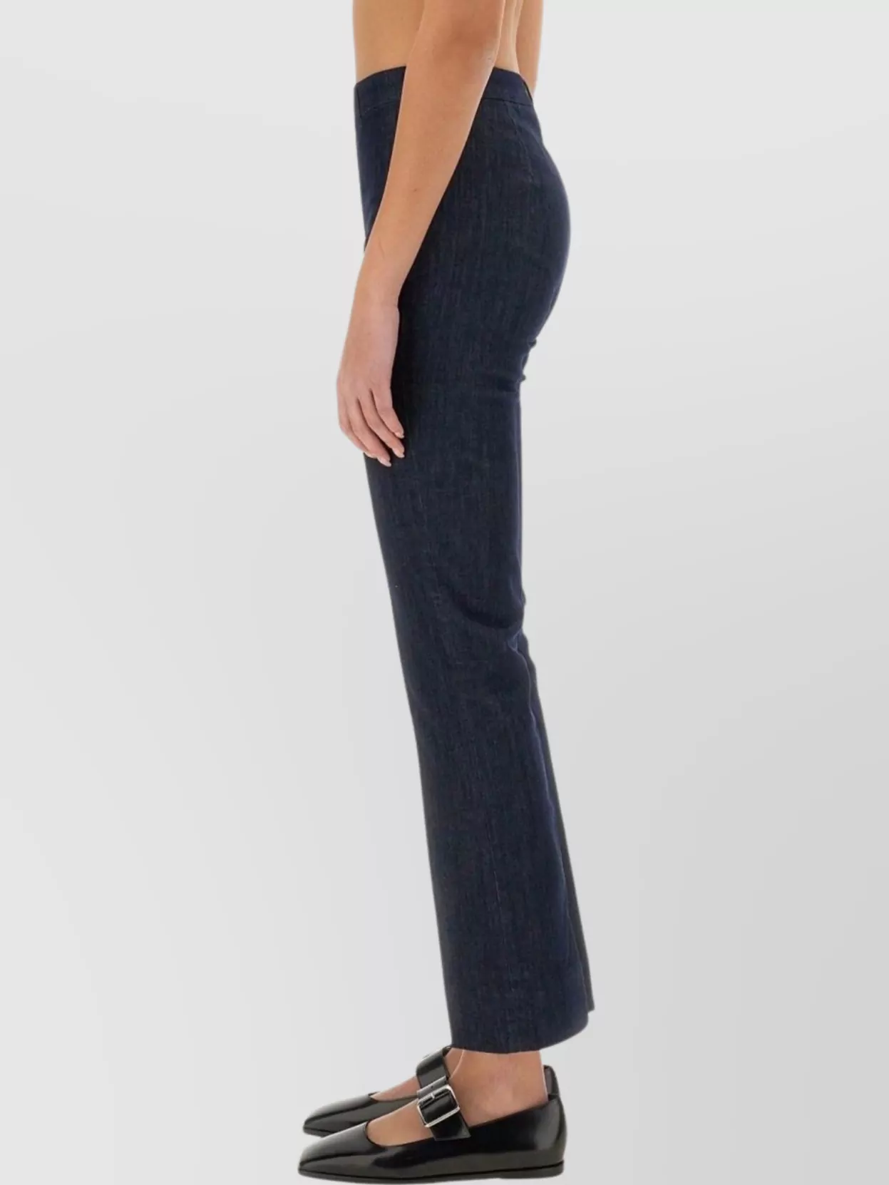 S Max Mara Trousers With Pockets And Belt Loops