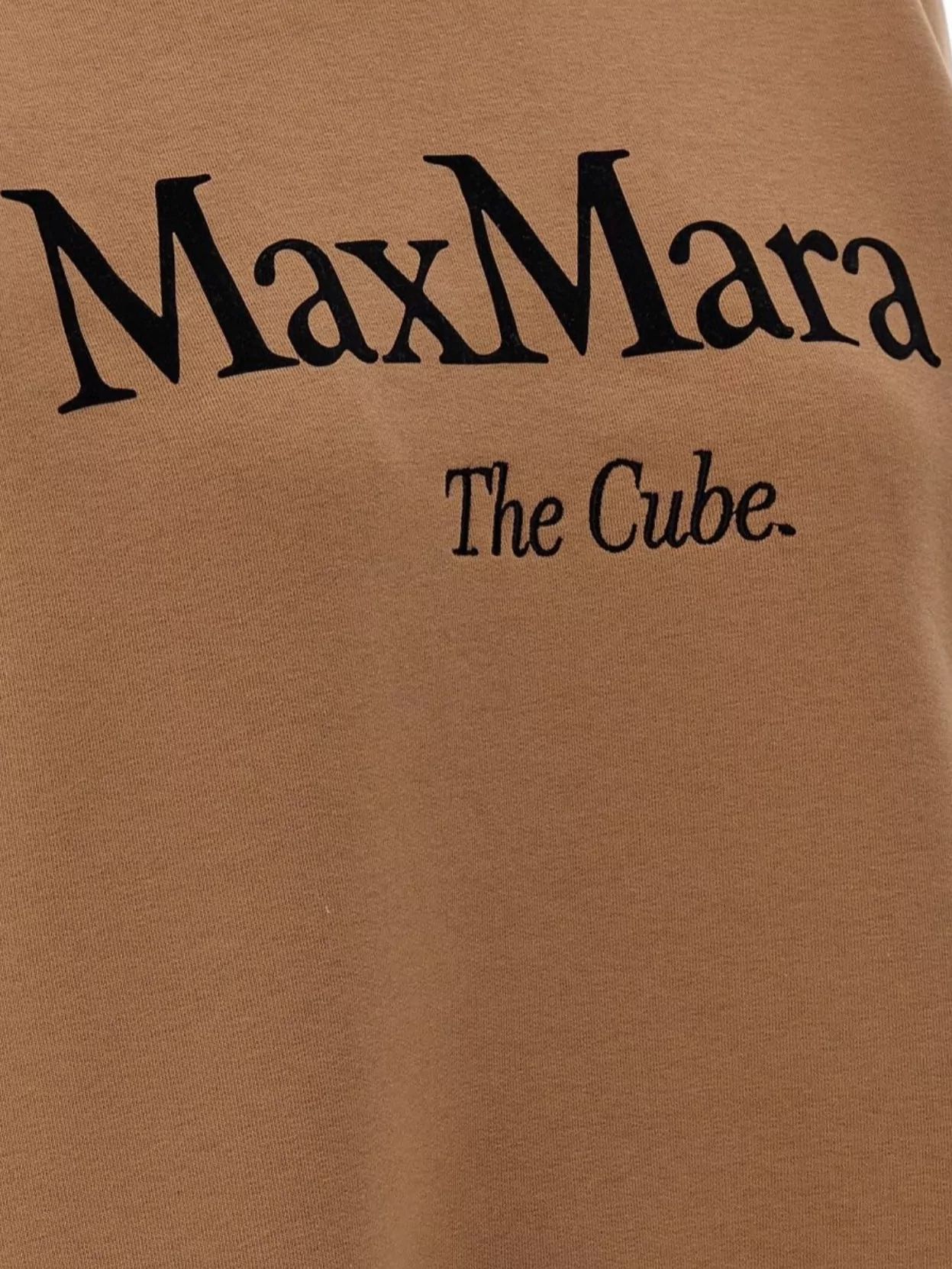 's Max Mara Hooded Oversized Sweatshirt With Ribbed Cuffs And Hem