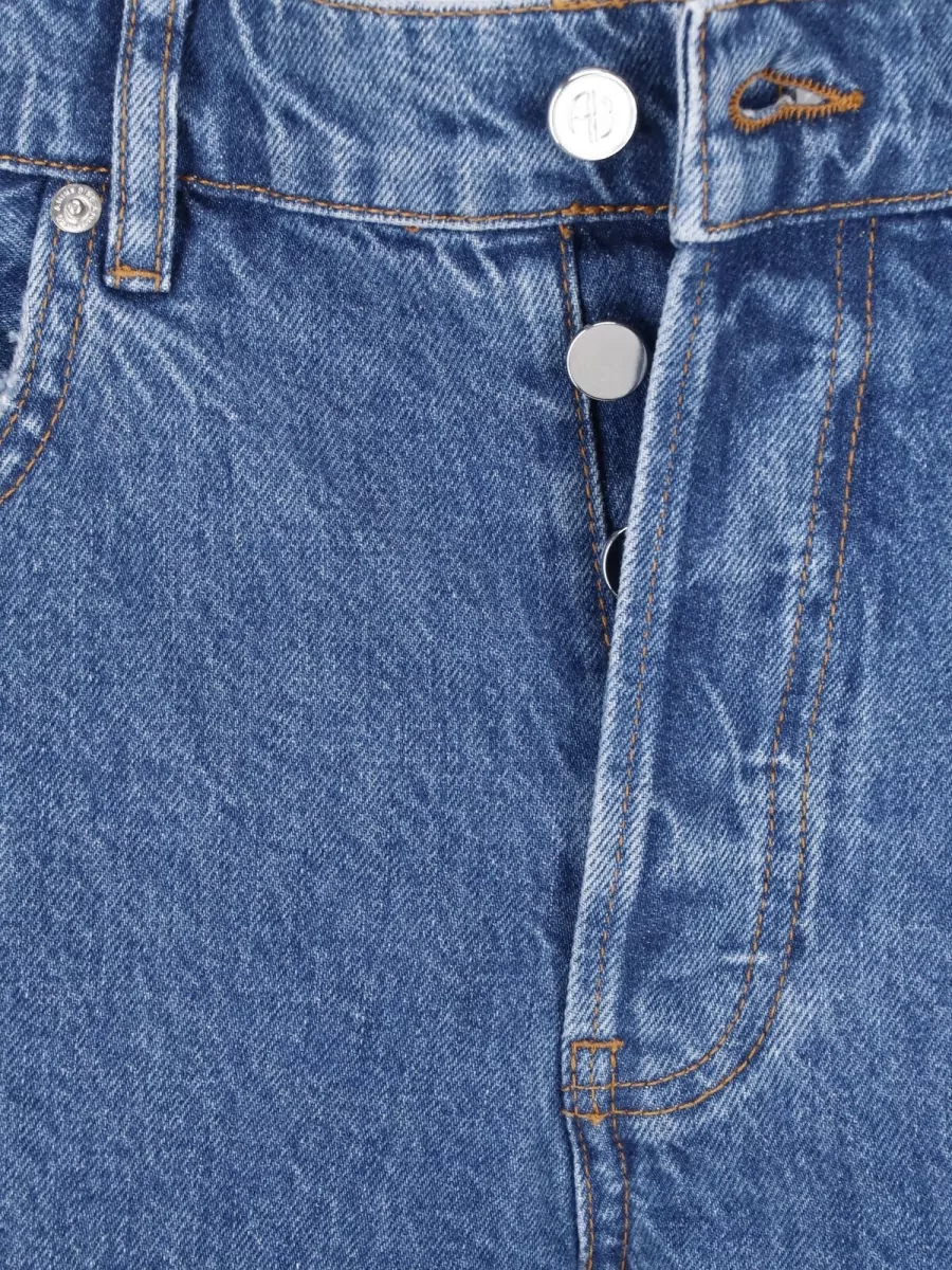 Anine Bing Straight-Leg Jeans
