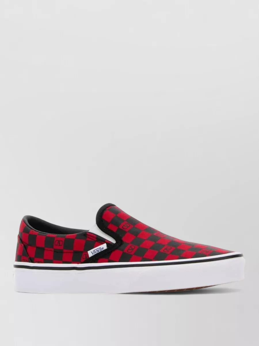 Valentino Garavani Printed canvas slip-on sneakers