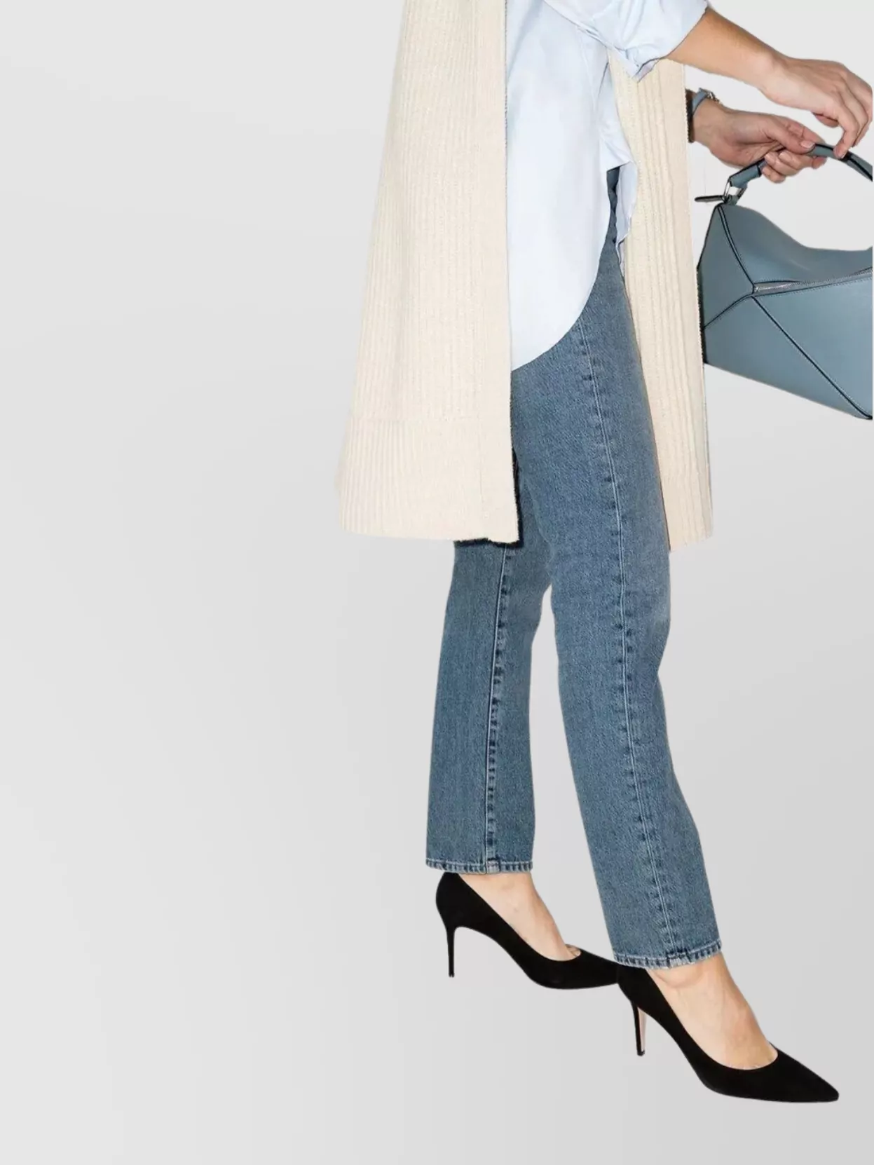 Gianvito Rossi Stiletto Heel Pointed Toe Suede Pumps