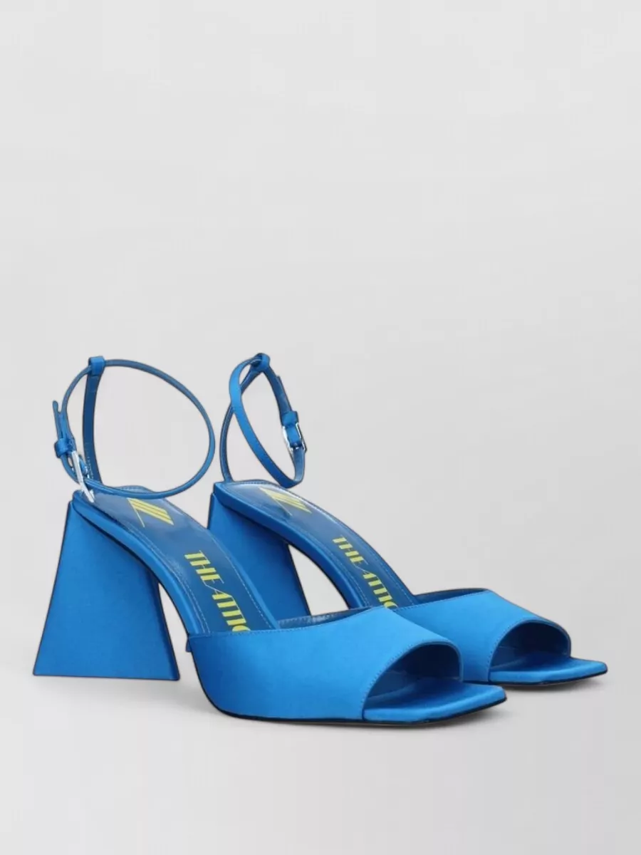 The Attico Satin Ankle-Strap Sandals