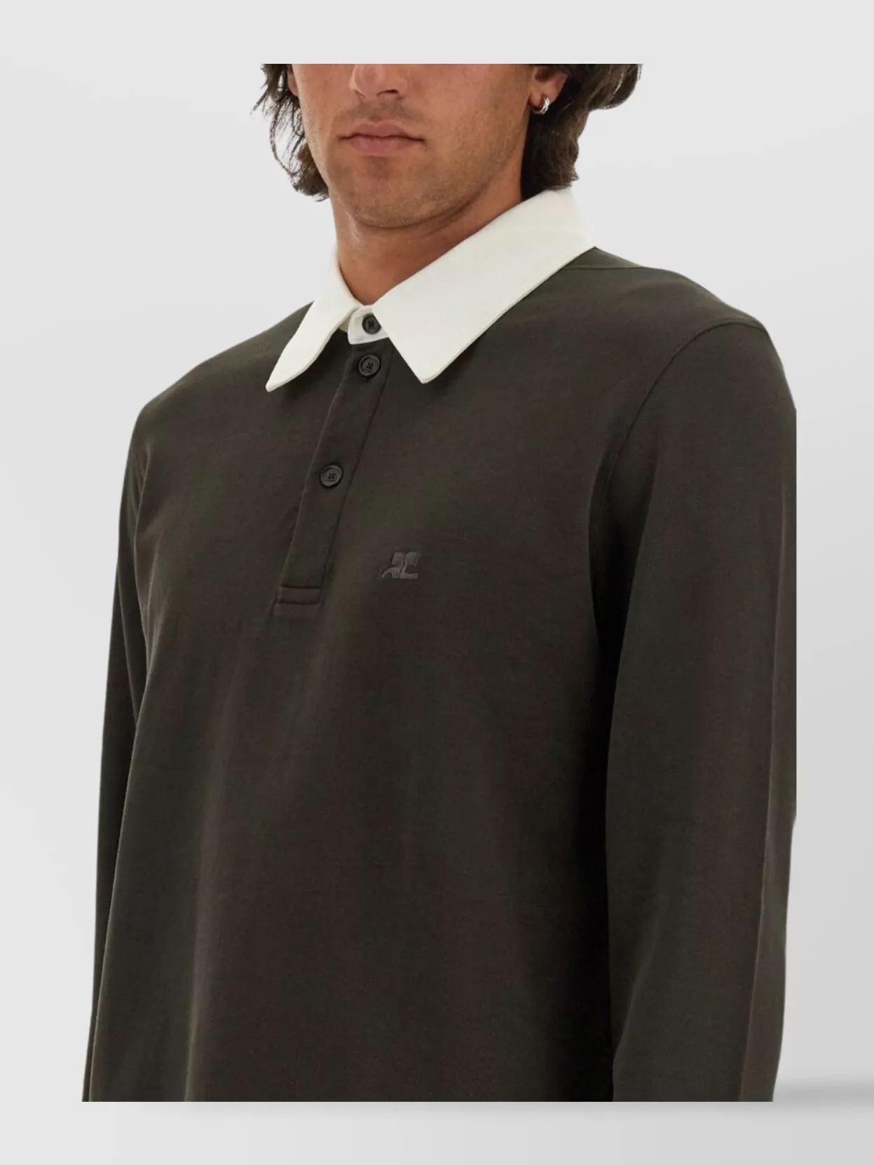 Courrèges Polo Shirt In Cotton