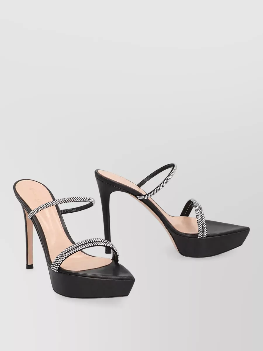 Gianvito Rossi leather mules