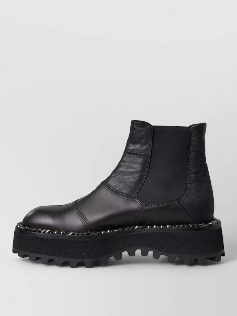 Dolce&Gabbana Leather Chelsea Boots