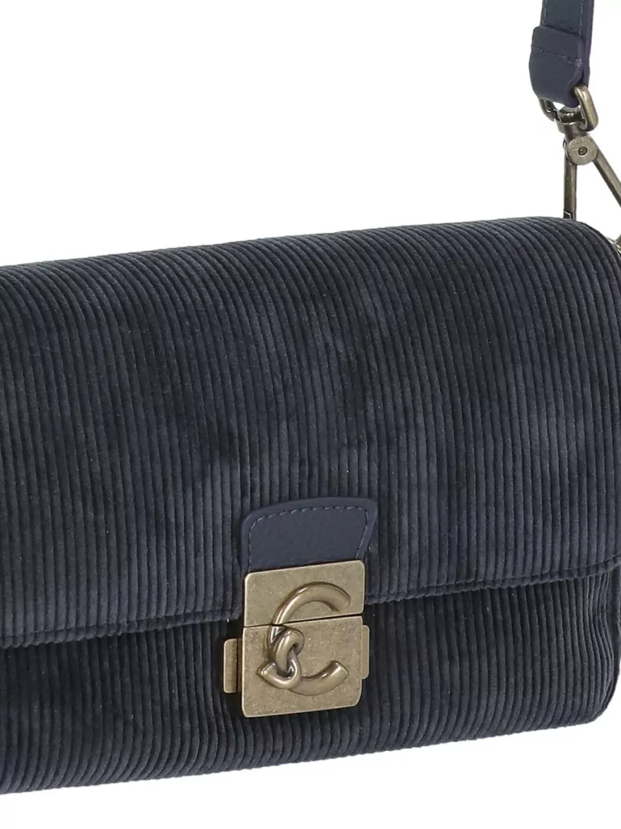 Coccinelle Corduroy Shoulder Bag
