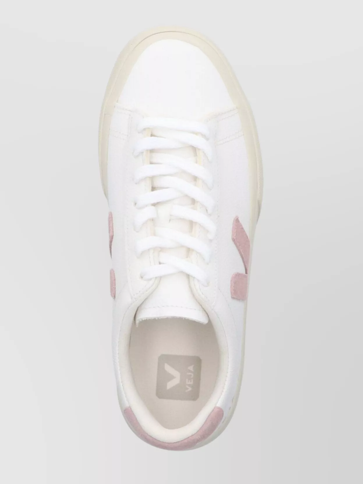 Veja Low Top Sneakers With Contrast Heel Tab
