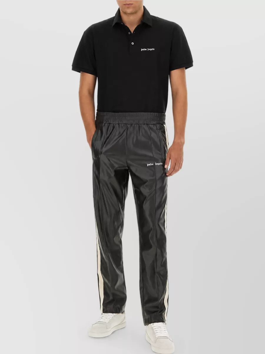 Palm Angels Cotton Logo Polo Shirt