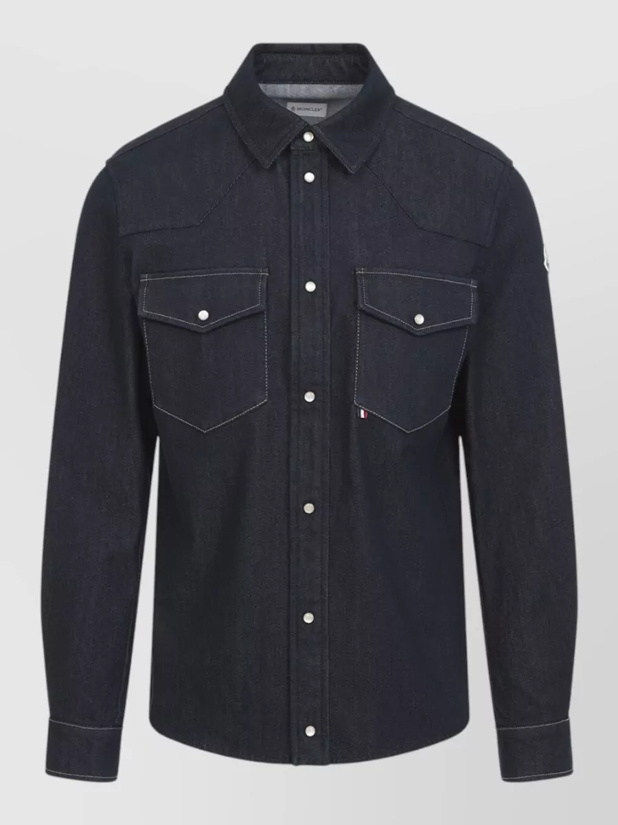Moncler denim shirt