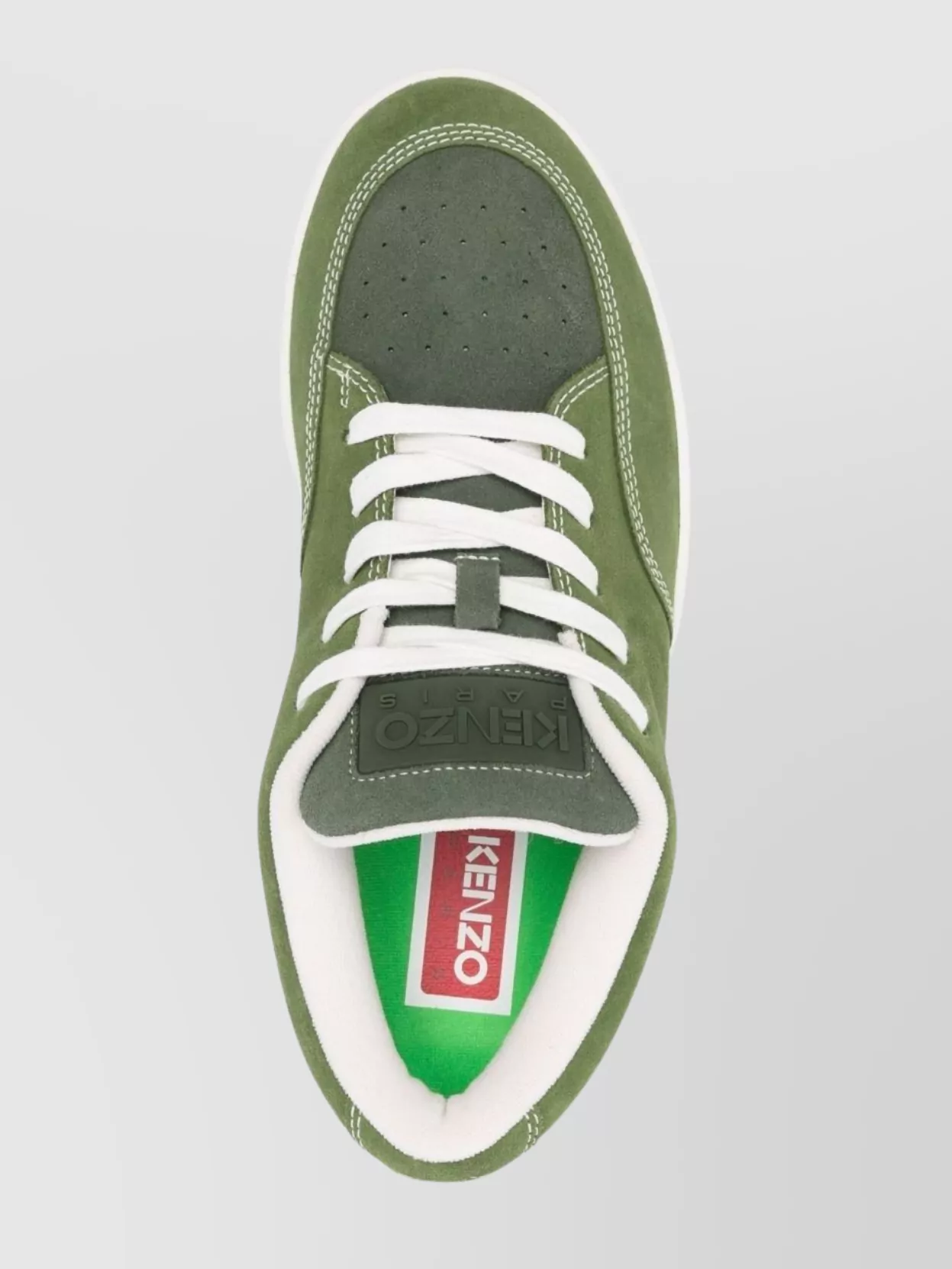 Kenzo Low Top Suede Finish Sneakers