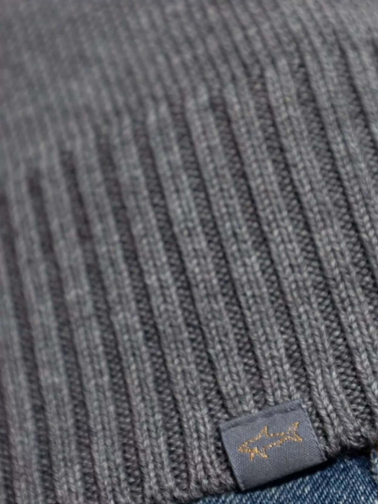 Paul & Shark Cozy Turtleneck Sweater Long Sleeves