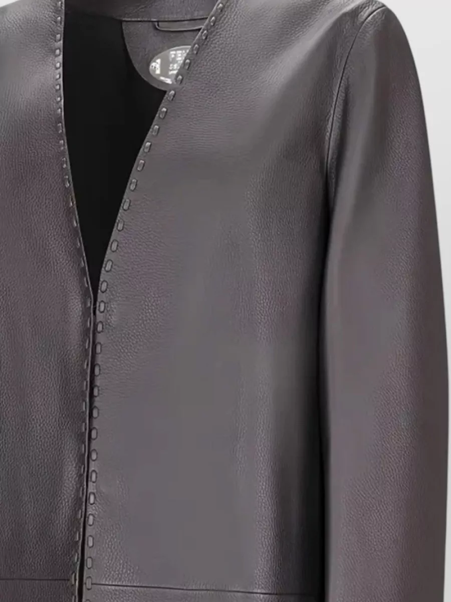 Fendi Leather Coat