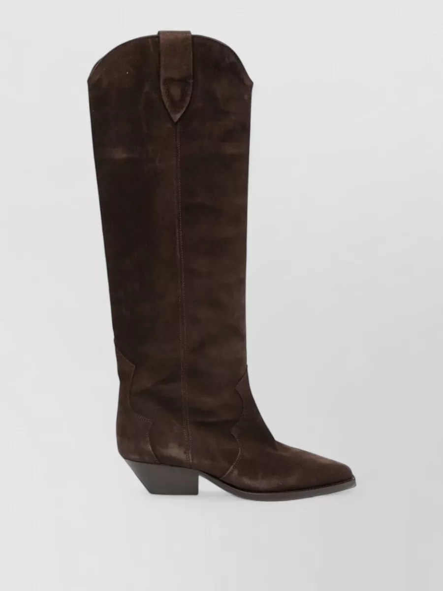 Isabel Marant Etoile leather denvee boots
