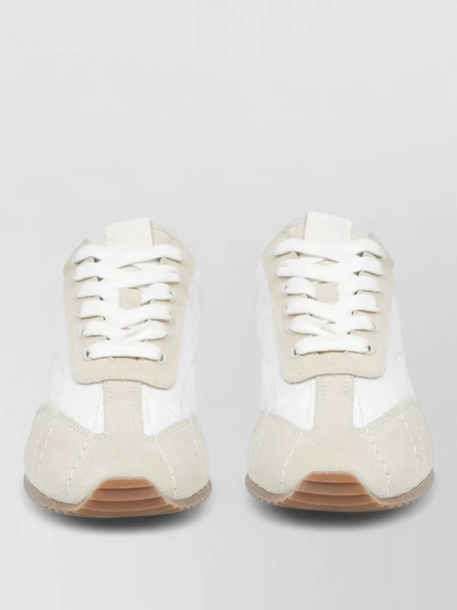 Totême flex lace-up sneakers