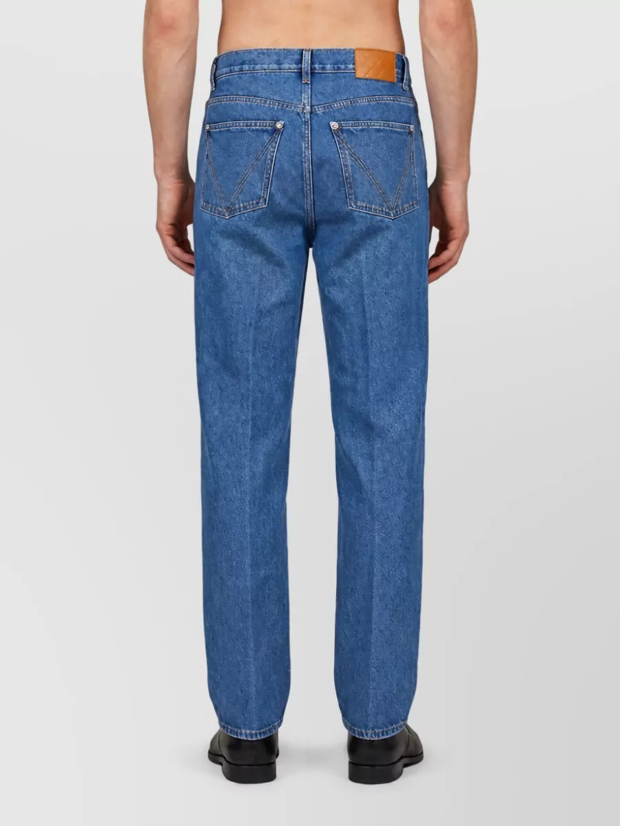 Bottega Veneta Mid-Rise Wide-Leg Jeans