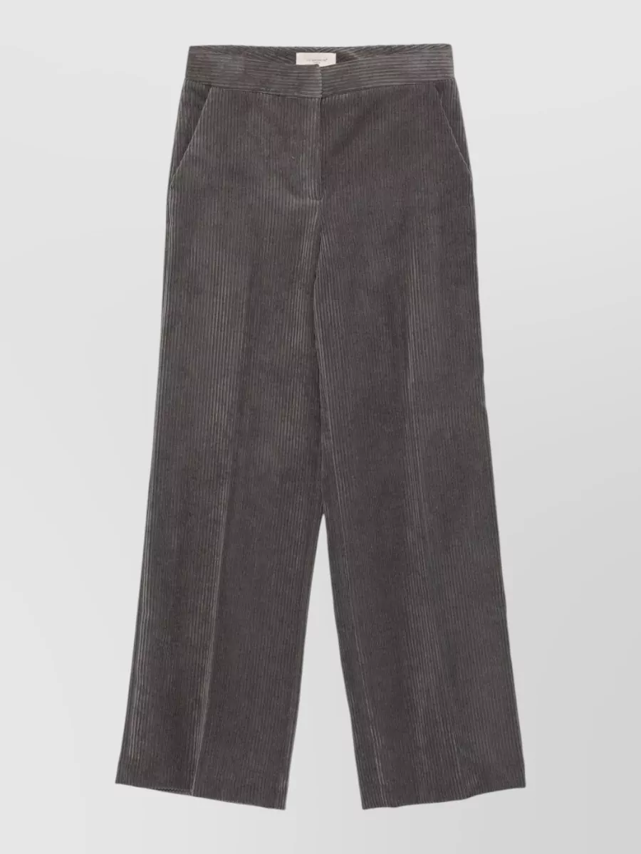 Via Masini 80 Corduroy Wide-Leg Trousers