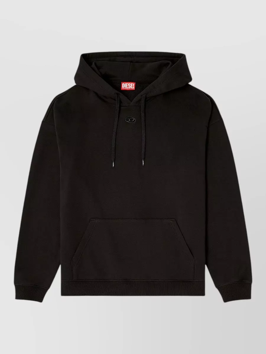 Diesel cotton relaxed-fit hoodie