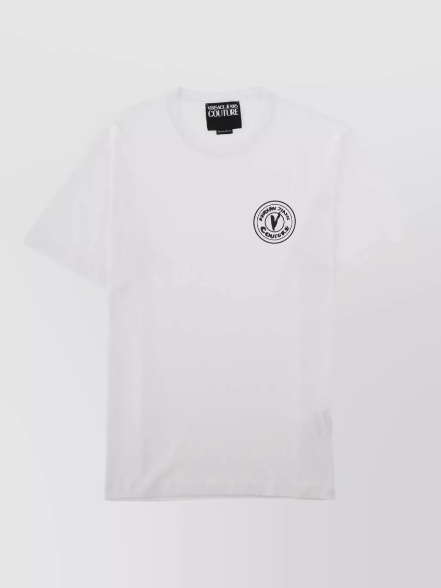 Versace Jeans Couture embroidered t-shirt