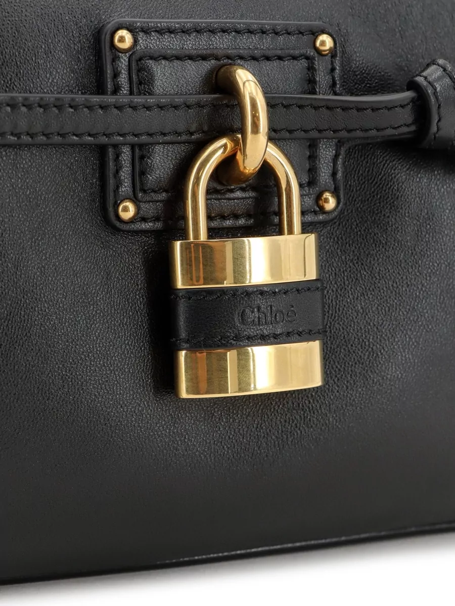 Chloé Paddington Mini Leather Clutch Bag