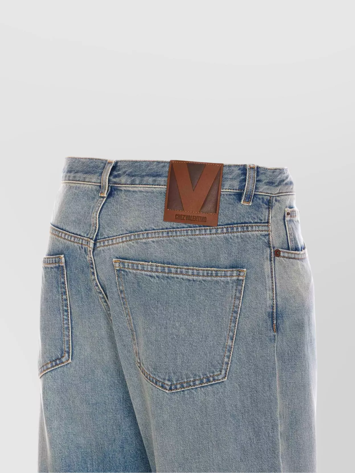 Valentino Garavani 5 Pockets Denim Jeans Trousers