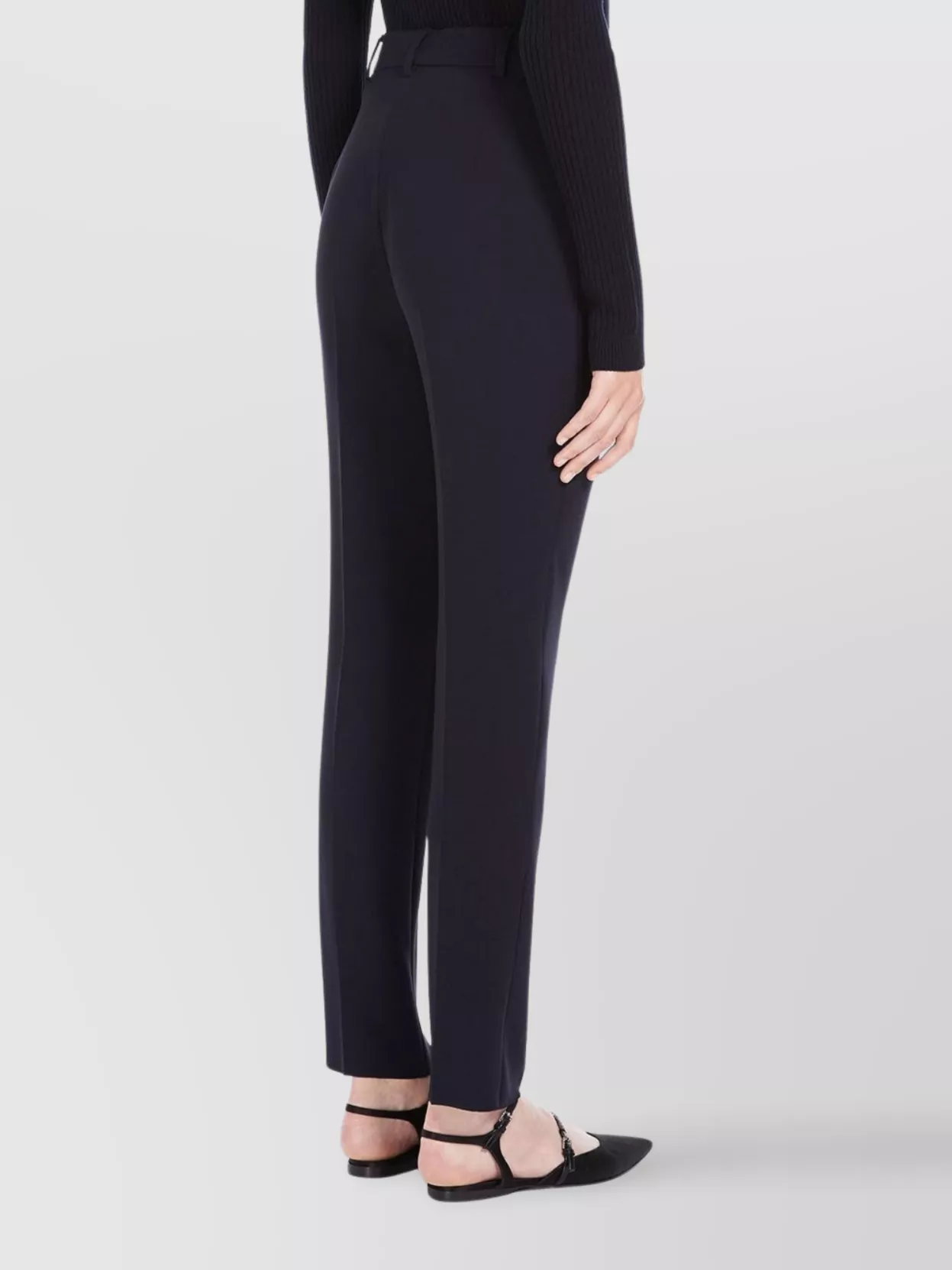 S Max Mara Trousers Tailored Wide Waistband