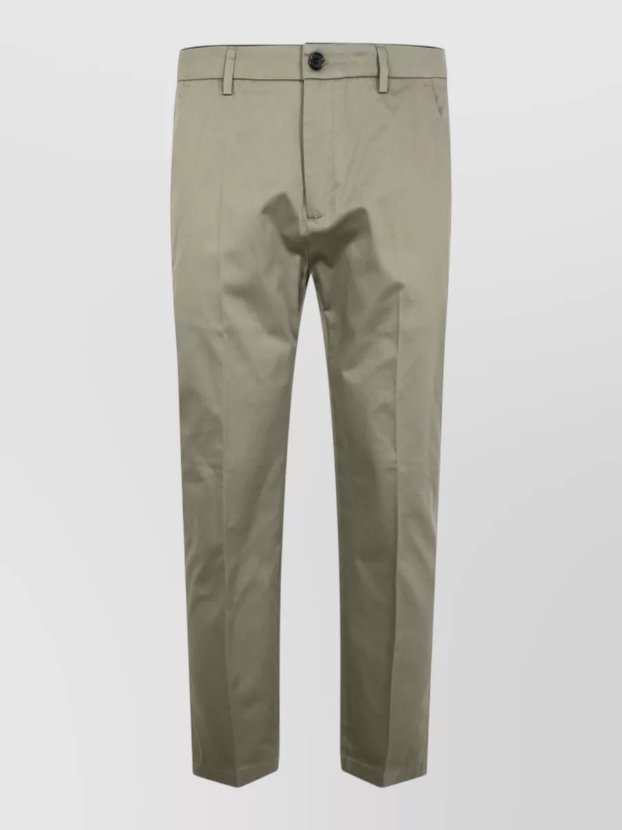 Department Five slim-fit cropped chino trousers