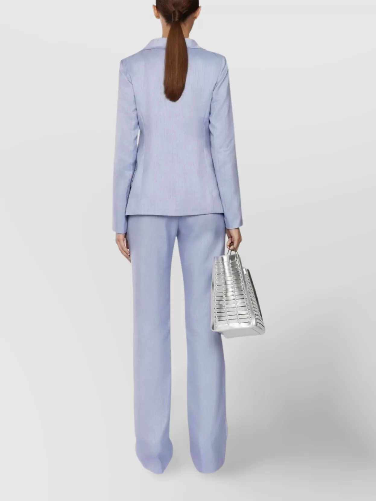 Shop Genny Peak Lapels Double-breasted Jacket