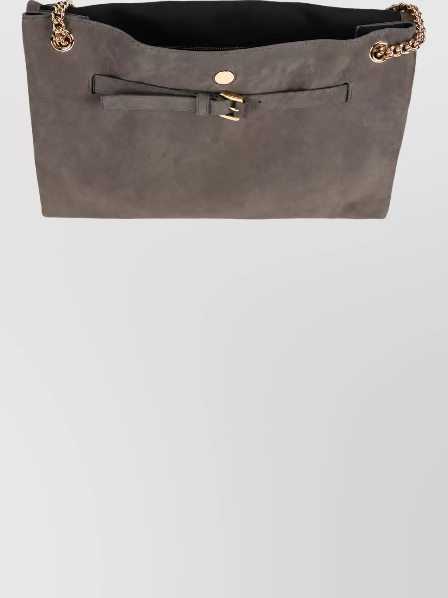Orciani Leather Shoulder Bag