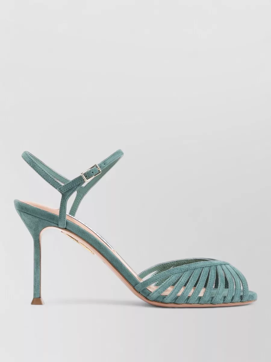 Aquazzura Embrace The Strappy Open Toe Sandal In Multi