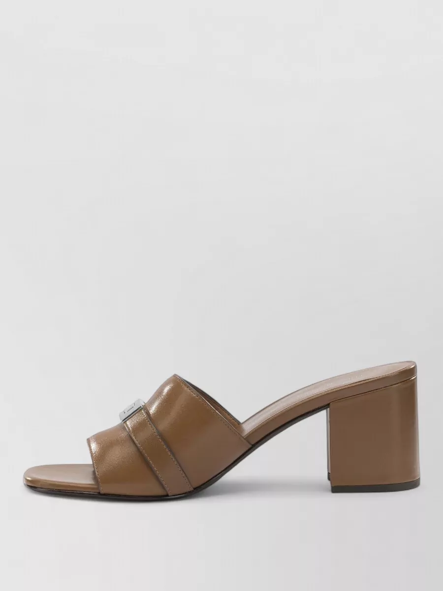 Tory Burch Leather Heeled Mules