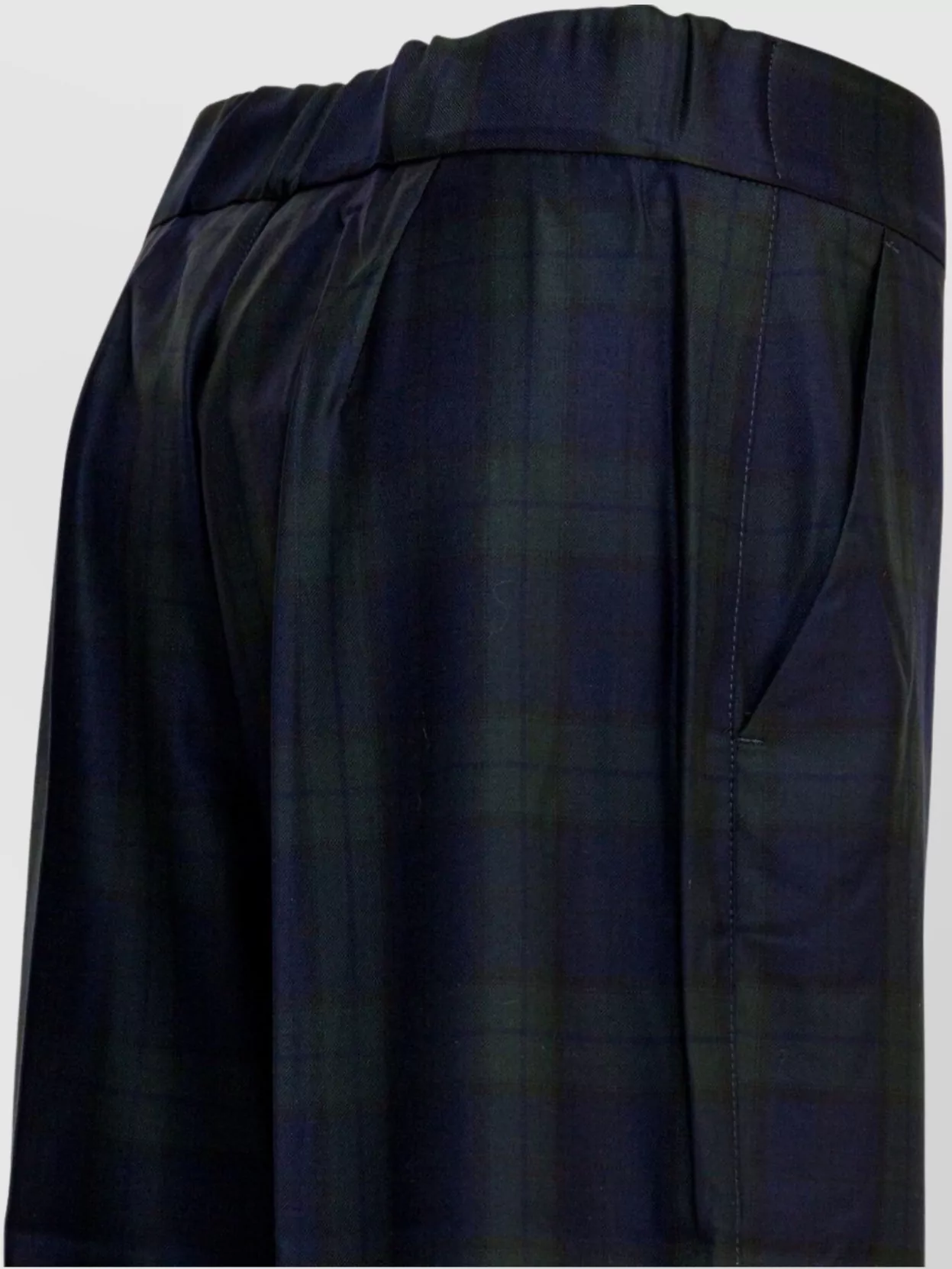 Sa Su Phi Pleated Trousers With Side Pockets And Belt Loops