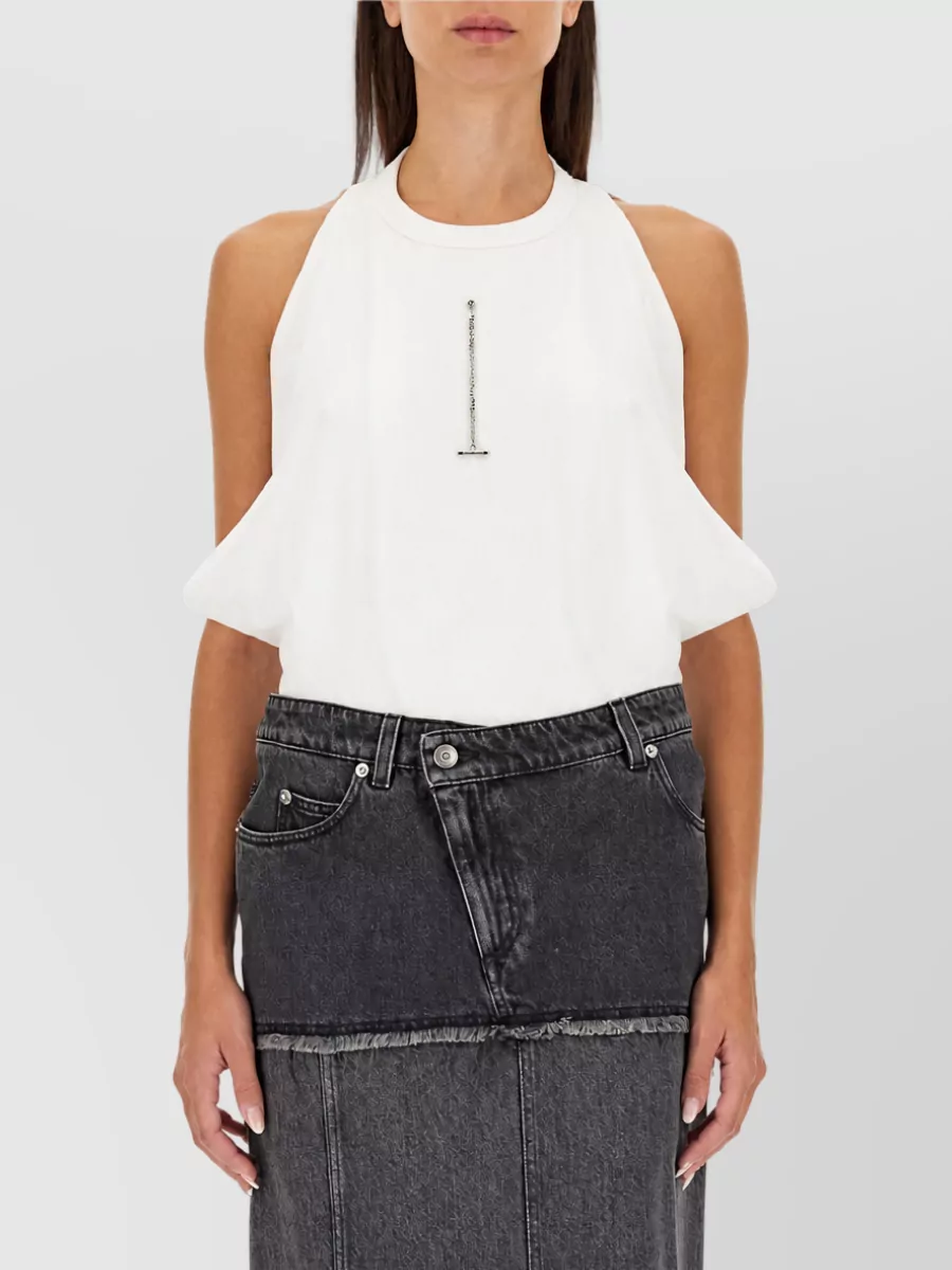 Alexander Mcqueen Ribbed Tank Top