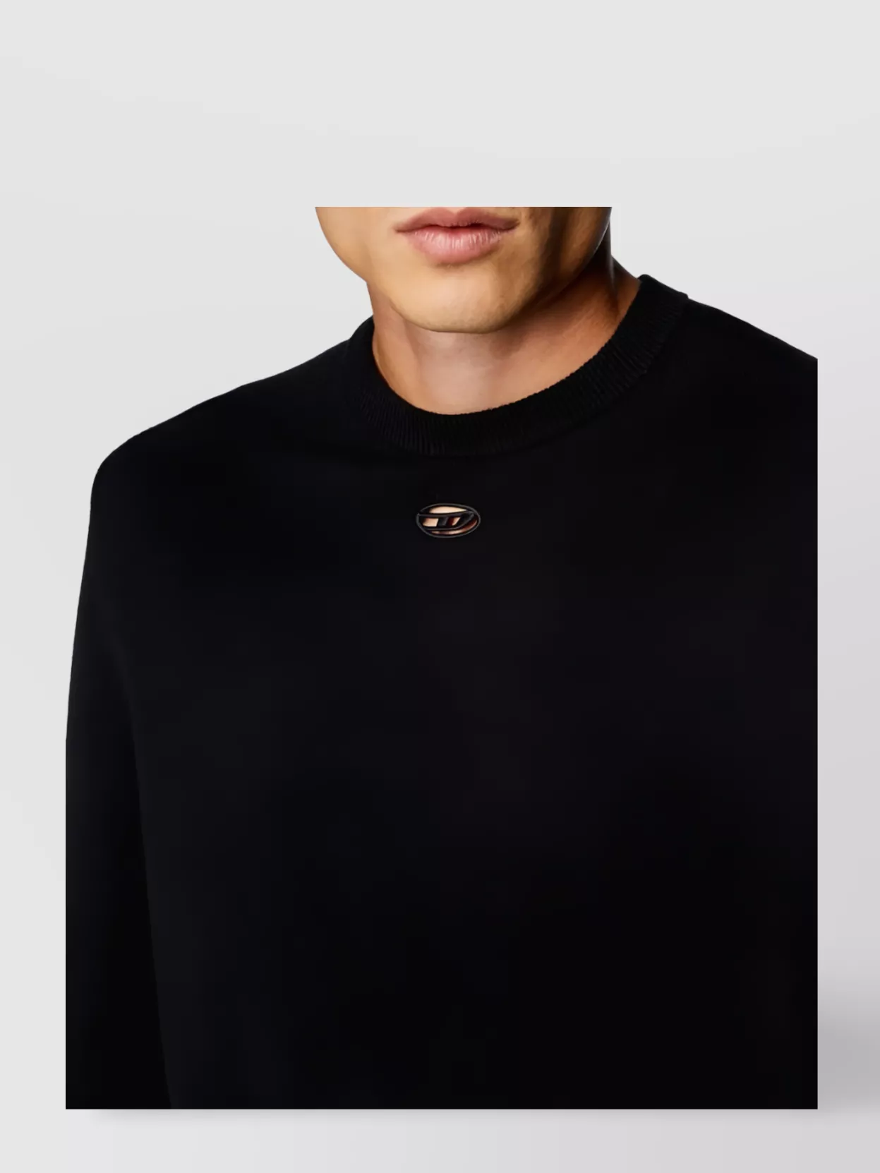 DIESEL CREW NECK KNITWEAR CUT-OUTS
