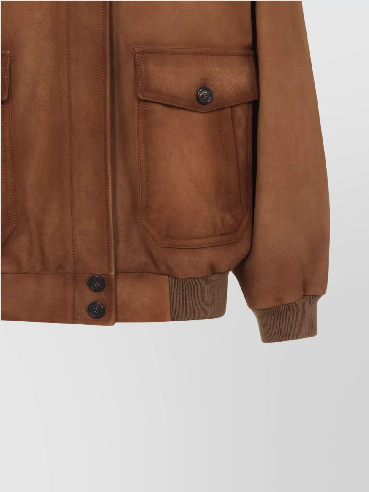 Miu Miu Lamb Leather Jacket Dropped Shoulders