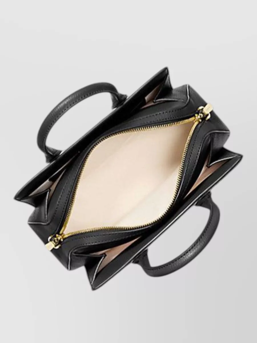 Michael Kors Leather Bucket Bag