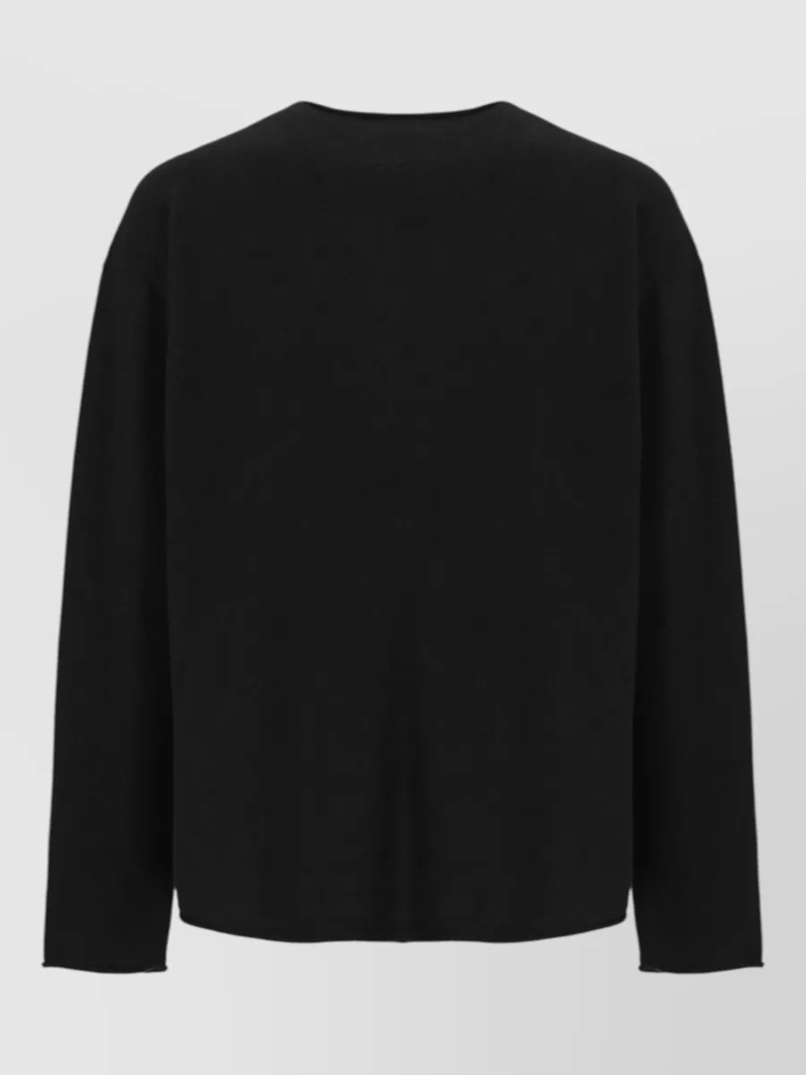 Guest In Residence Cashmere Crewneck Long-Sleeve T-Shirt